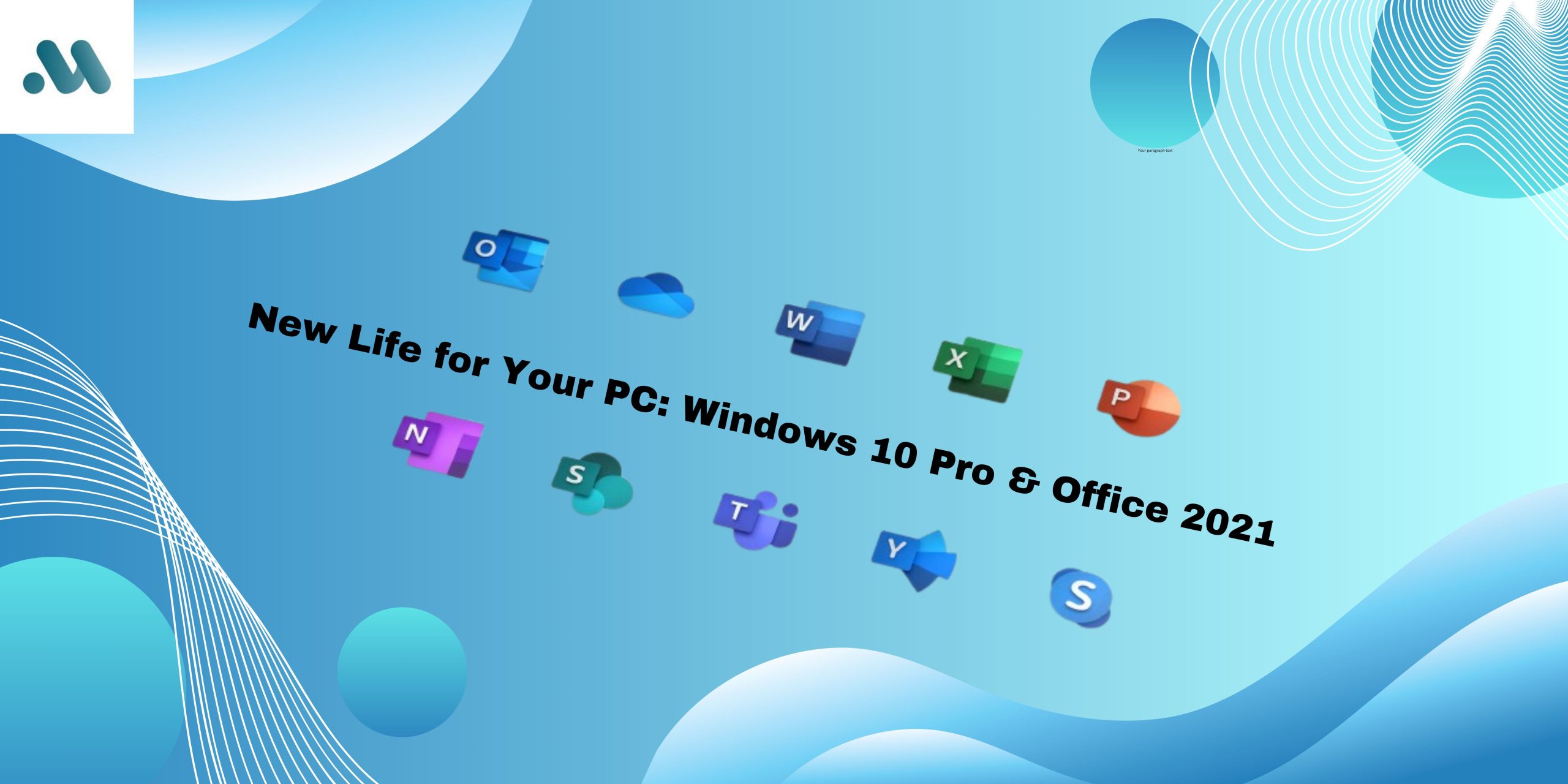 New Life for Your PC: Windows 10 Pro & Office 2021